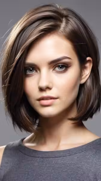 Medium Side Part Haircut